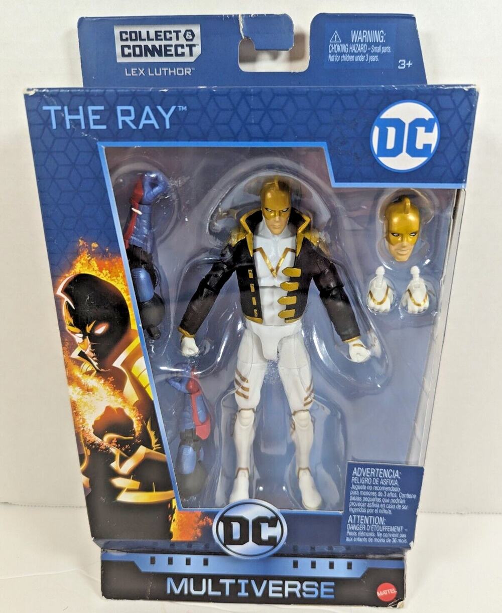 DC Multiverse Rebirth The Ray Action Figure with BAF Lex Luthor Series NIB